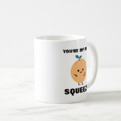 マイメインスクイズオレンジ コーヒーマグカップ (正面右)