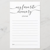 マイメモリお気に入りのシャワーゲームカード (正面)