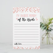 マイメモリお気に入りのブライダルシャワーまたはHenパーティーゲーム (スタンド正面)