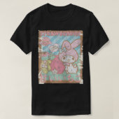 マイメロディーストロベリーピッキングストロベリーファームラグア Tシャツ (デザイン正面)