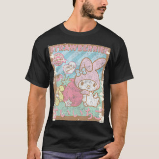 マイメロディーストロベリーピッキングストロベリーファーム Tシャツ