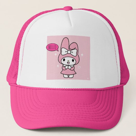 マイメロディ かわいい キャップ (正面)