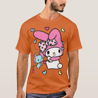 マイメロディ&フレンドスウィートハート Tシャツ
