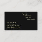 マイモダンク歌手名刺 名刺 (裏面)