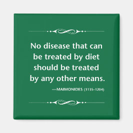 マイモニデス健康ダイエット病古代引用文 マグネット