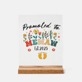 マイモーに昇進。2025年：特別年度 アクリルサイン