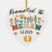 マイモーに昇進。2025年：特別年度 セラミックオーナメント (正面)