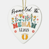 マイモーに昇進。2025年：特別年度 セラミックオーナメント (左)