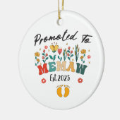 マイモーに昇進。2025年：特別年度 セラミックオーナメント (左)