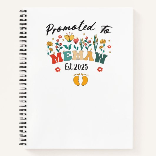 マイモーに昇進。2025年：特別年度 ノートブック (正面)