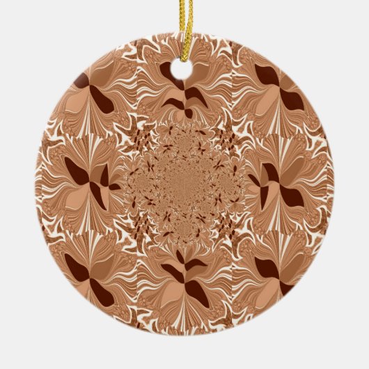 マイモーニングコーヒーカラー セラミックオーナメント (正面)