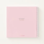 マイモーニングスパイラルノート ノートブック (裏面)