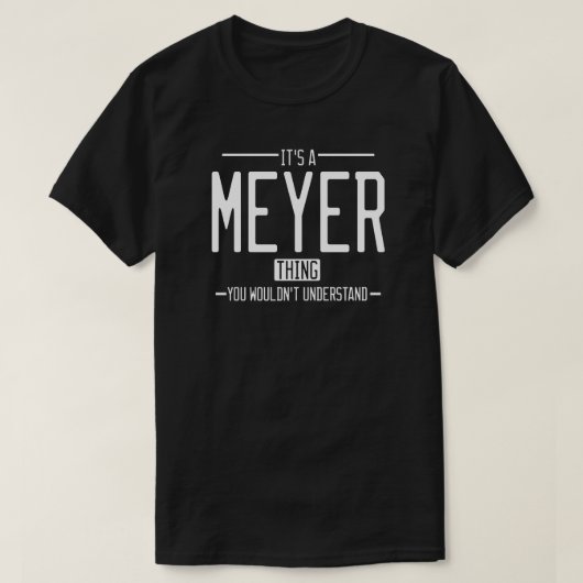 マイヤーおもしろい氏おもしろい族 Tシャツ (デザイン正面)