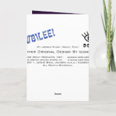 マイユダヤ人ハート カード (裏面)