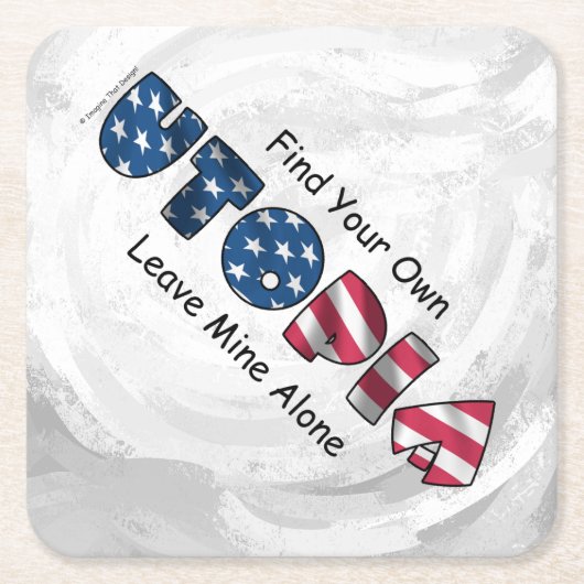 マイユートピア スクエアペーパーコースター (正面)