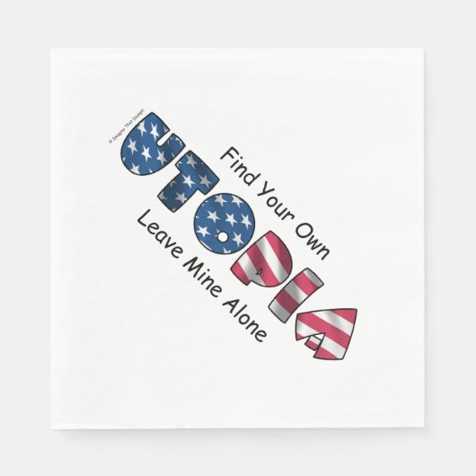 マイユートピア スタンダードランチョンナプキン (正面)