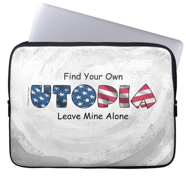 マイユートピア ラップトップスリーブ (正面)