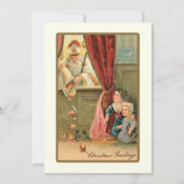 マイラの聖ニコラス子への特別メッセージ 招待状 (正面)