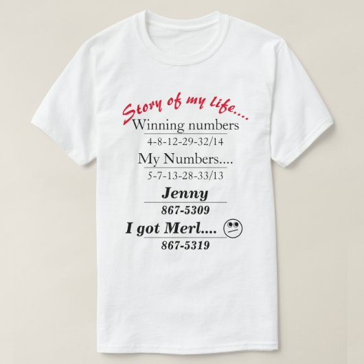 マイライフライトカラーノベルティ Tシャツ (デザイン正面)