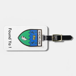 マイラゲッジウィックパーソナライズされたローカウンティIDラベル ラゲッジタグ
