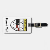 マイラゲッジキパーソナライズされたルケニーカウンティIDラベル ラゲッジタグ (正面横)