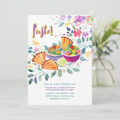 マイラストフィエスタバチェロレッテフードテーマ 招待状 (スタンド正面)