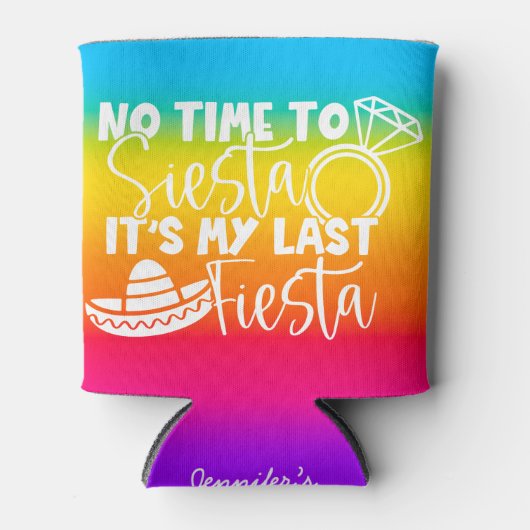 マイラストフィエスタ |バチェロレッテカスタム 缶クーラー (正面)