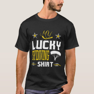 マイラッキースカイダイビング Tシャツ