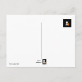 マイラッキーハットウェスティー ポストカード (裏面)