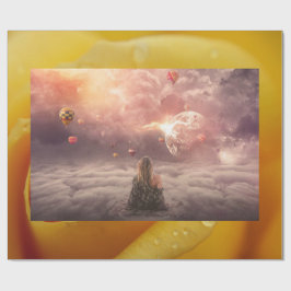 マイラブバレンタインデーラッピング紙 ラッピングペーパー