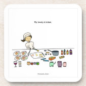 マイラブルキッチンコースター コースター (正面)