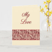 マイラブレッドデコ カード (黄色い花)