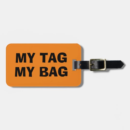 マイラベルマイバッグ |旅人おもしろいの荷物ラベル ラゲッジタグ (正面横)
