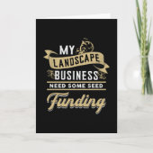 マイランドスケープ造園ガーデンランドスケおもしろいイパー カード (正面)