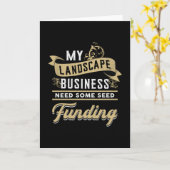 マイランドスケープ造園ガーデンランドスケおもしろいイパー カード (黄色い花)