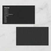 マイラーの金属で処理されたフィルムの抽象的な反射 名刺 (正面/裏面)