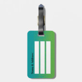 マイラーラゲッジタグ（頻繁） ラゲッジタグ (裏面縦)