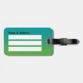 マイラーラゲッジタグ（頻繁） ラゲッジタグ (裏面横)