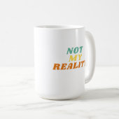 マイリアリティレトロマグではない コーヒーマグカップ (正面右)