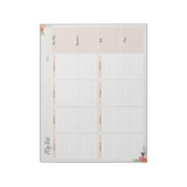 マイリスト – ライフパッドプランナー ノートパッド (回転)