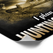 マイリタイアプラン狩り魚釣りハンターズグランドパ ポスター (角)