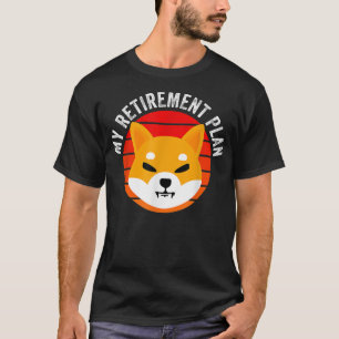 マイリタイアメントプラン柴犬トークン暗号通貨 Tシャツ