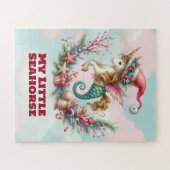 マイリトルシーホース子供たちのクリスマスパズル ジグソーパズル (横)