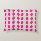 マイリトルスイートストロベリーキュートピンクガール子供部屋 アクセントクッション (裏面)