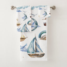 マイリトルブルーホライズン バスタオルセット