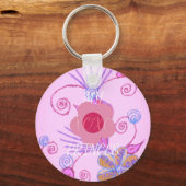 マイリトルプリンセス:ベビーピンクベクトル感動的 キーホルダー (正面)