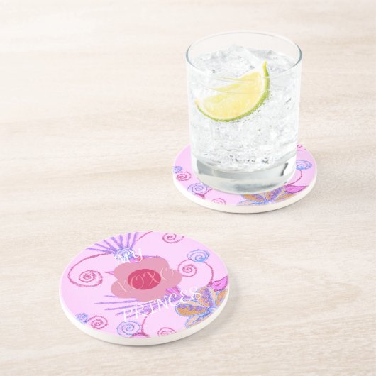 マイリトルプリンセス:ベビーピンクベクトル感動的 コースター (側面)