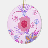 マイリトルプリンセス:ベビーピンクベクトル感動的 セラミックオーナメント (左)