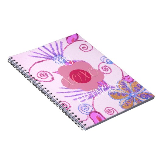 マイリトルプリンセス:ベビーピンクベクトル感動的 ノートブック (右側)