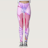 マイリトルプリンセス:ベビーピンクベクトル感動的 レギンス (正面)